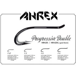Ahrex Long Shank Tying Double Hooks - HR420 -Angling Promotion Shop Ahrex Long Shank Tying Double Hooks HR420 3