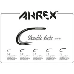 Ahrex Tube Double Hooks - HR440 -Angling Promotion Shop Ahrex Tube Double Hooks HR440 3