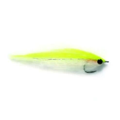 Dougie's Roach Electric Yellow Single Pike Fly