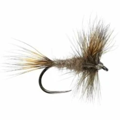 Grey Wulff Barbless Dry Fly