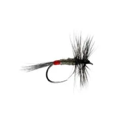 Iron Blue Dun Hackled Dry Fly