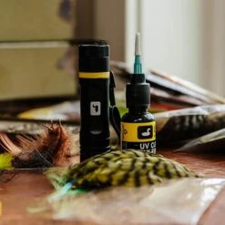 Loon UV Clear Fly Finish - 1/2oz & 2oz -Angling Promotion Shop Loon UV Clear Fly Finish 12oz 2oz 4