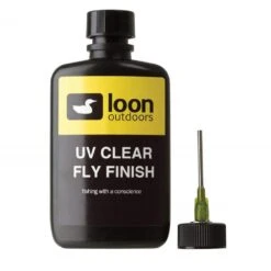 Loon UV Clear Fly Finish - 1/2oz & 2oz -Angling Promotion Shop Loon UV Clear Fly Finish 12oz 2oz 5
