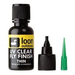 Loon UV Clear Fly Finish - 1/2oz & 2oz -Angling Promotion Shop Loon UV Clear Fly Finish 12oz 2oz 6
