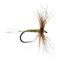 March Brown Jingler Barbless Dry Fly