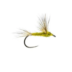 Olive Sulphur Comparadon Barbless Dry Fly -Angling Promotion Shop Olive Sulphur Comparadon Barbless Dry Fly 2