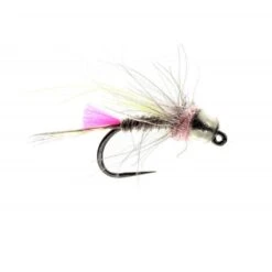 Pink CDC Jig T-Bead B/L Nymph