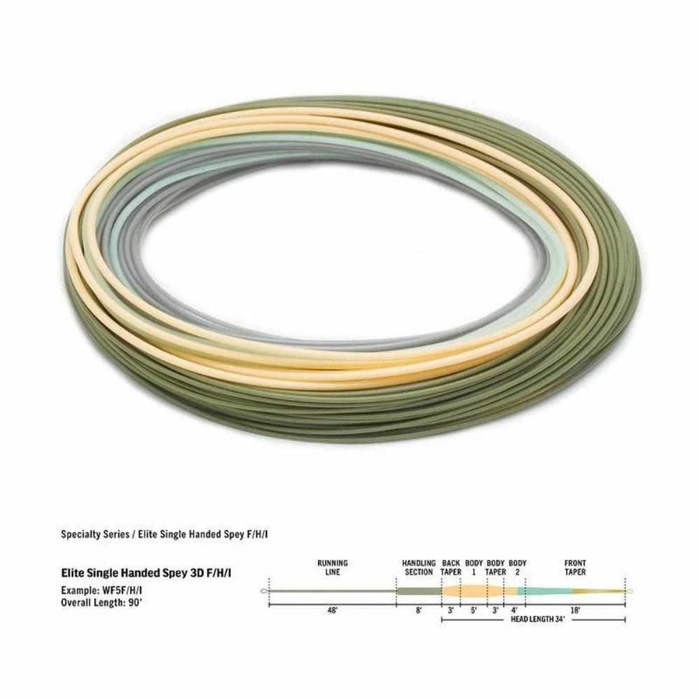 RIO Elite Single Handed Spey Floating Fly Line 4 RIO Elite Single Handed Spey Floating Fly Line - Image 2