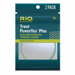 RIO Powerflex Plus Tapered Leaders 12ft - 2 Pack