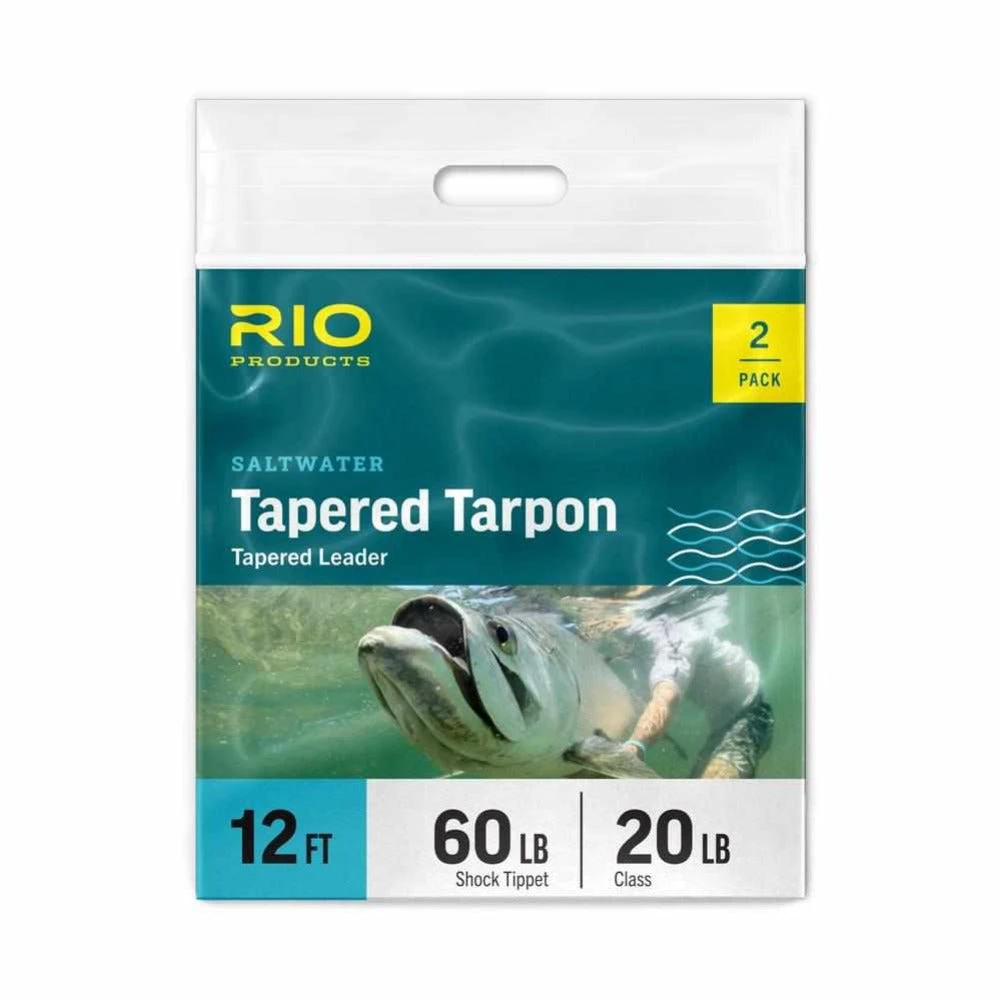 RIO Tapered Tarpon Leader - 2 Pack 3 RIO Tapered Tarpon Leader - 2 Pack