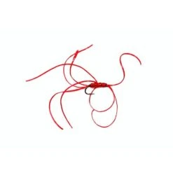 Red Beaded Quad Worm