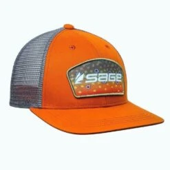 Sage Patch Trucker Cap -Angling Promotion Shop Sage Patch Trucker Cap 4