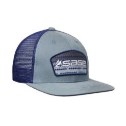 Sage Patch Trucker Cap -Angling Promotion Shop Sage Patch Trucker Cap 5