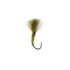 Shuttlecock Hares Ear Olive CDC Dry Fly