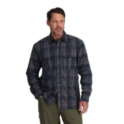 Simms ColdWeather Shirt - Selvedge Logan Plaid -Angling Promotion Shop Simms ColdWeather Shirt Selvedge Logan Plaid 3