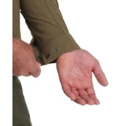 Simms Lodge Work Shirt Driftwood -Angling Promotion Shop Simms Lodge Work Shirt Driftwood 4