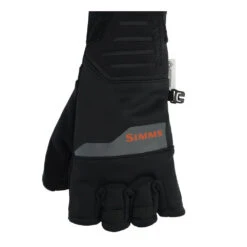 Simms Windstopper Half-Finger Glove Black