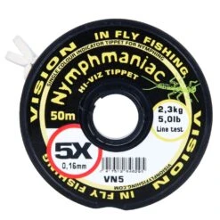 Vision Nymphmaniac Hi-Viz Yellow Tippet
